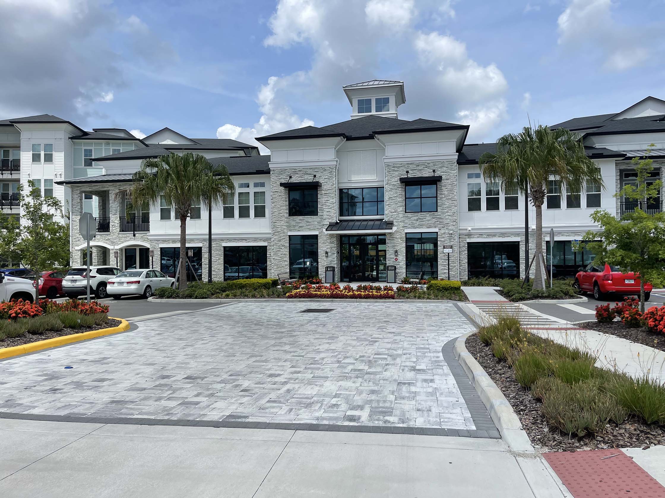 The westerly apartment winter garden clubhouse interior buildout